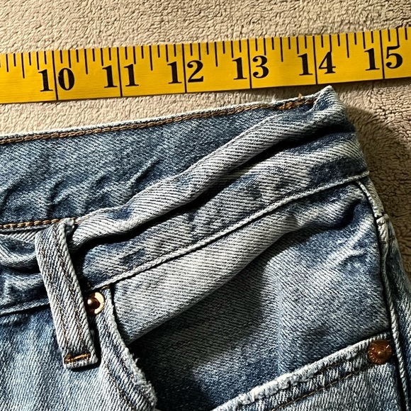 Pistola Charlie High Rise Classic Straight Ankle Jeans Distressed Size 28 - Picture 13 of 15